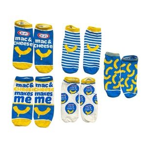 MAC & Cheese Socks (set of 5)